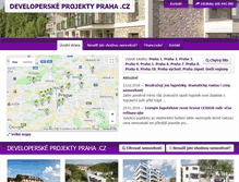 Tablet Screenshot of developerskeprojektypraha.cz